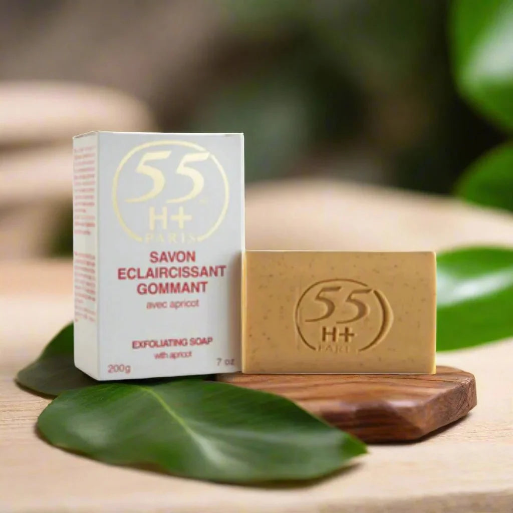 55H+ Paris Apricot Beauty Soap 7 oz - ASBEAUTYBAZAAR