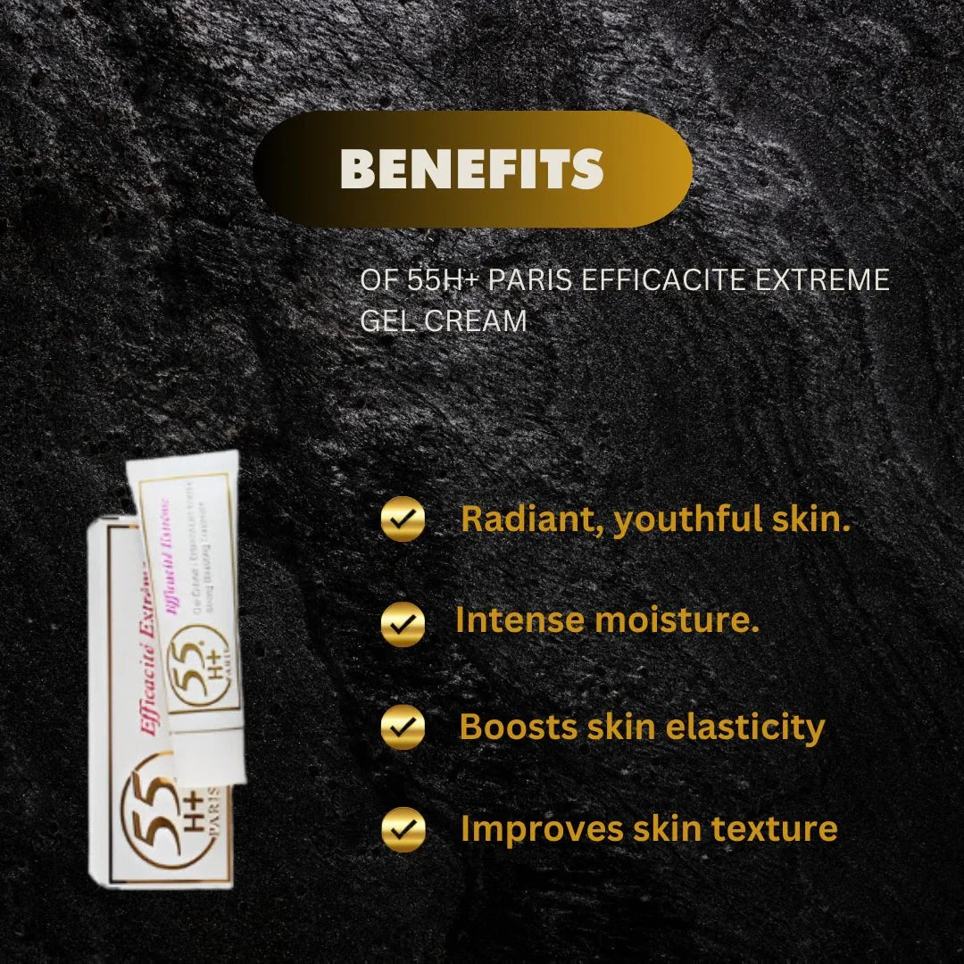 55H+ Paris Efficacite Daily Gel Cream 1 oz - ASBEAUTYBAZAAR