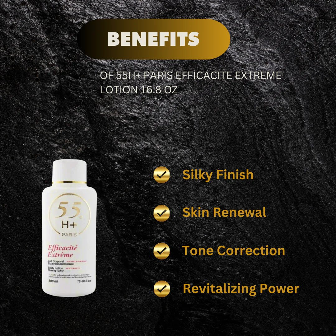 55H+ Paris Efficacite Extreme Lotion 16.8 oz - ASBEAUTYBAZAAR