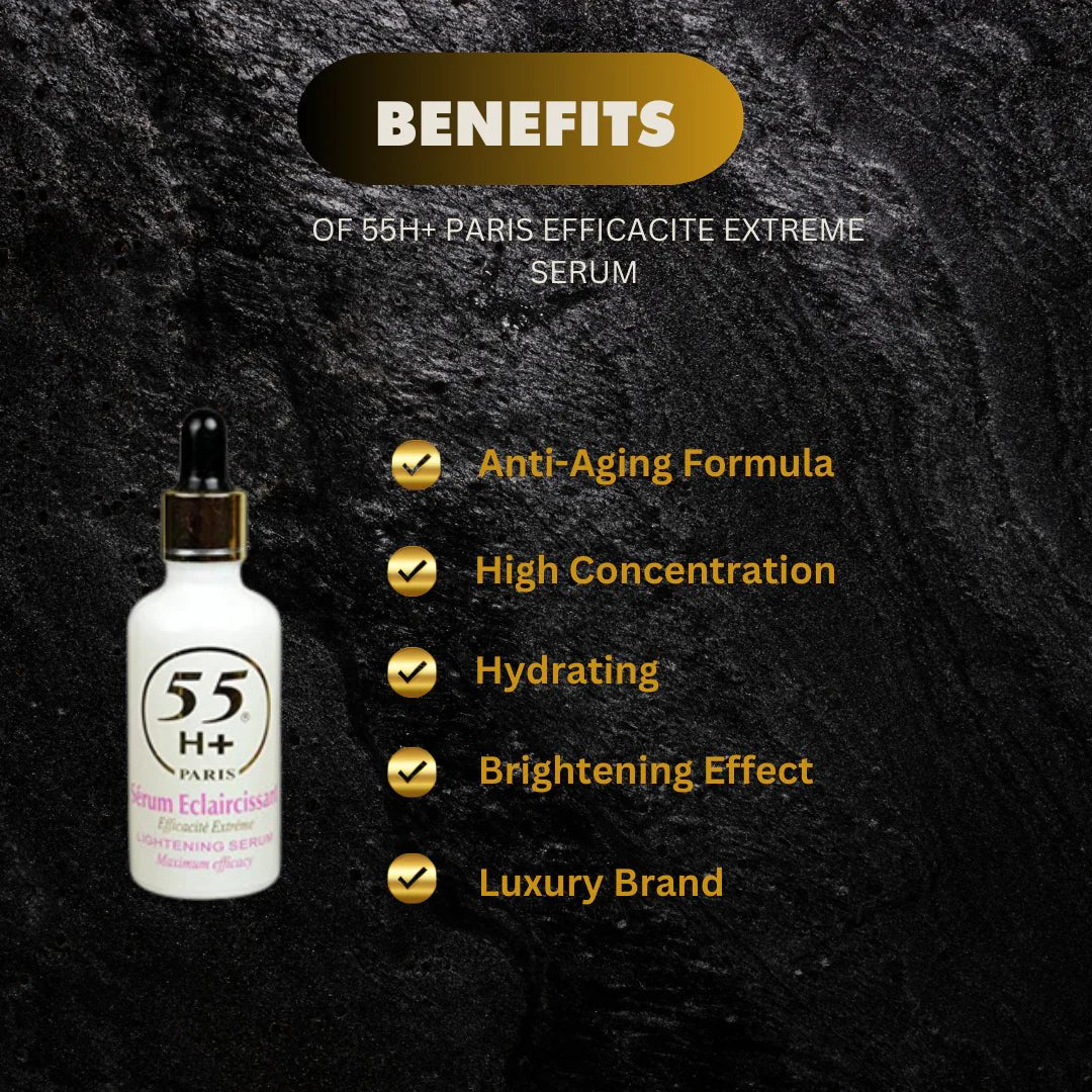 55H+ Paris Efficacite Serum 1.66 oz - ASBEAUTYBAZAAR