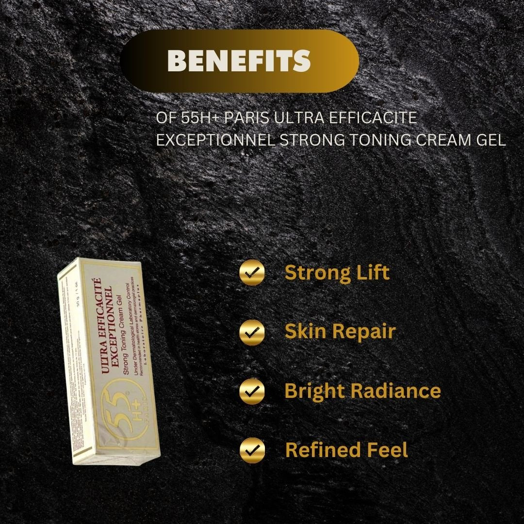 55H+ Paris Ultra Efficacite Cream Gel 1 oz - ASBEAUTYBAZAAR