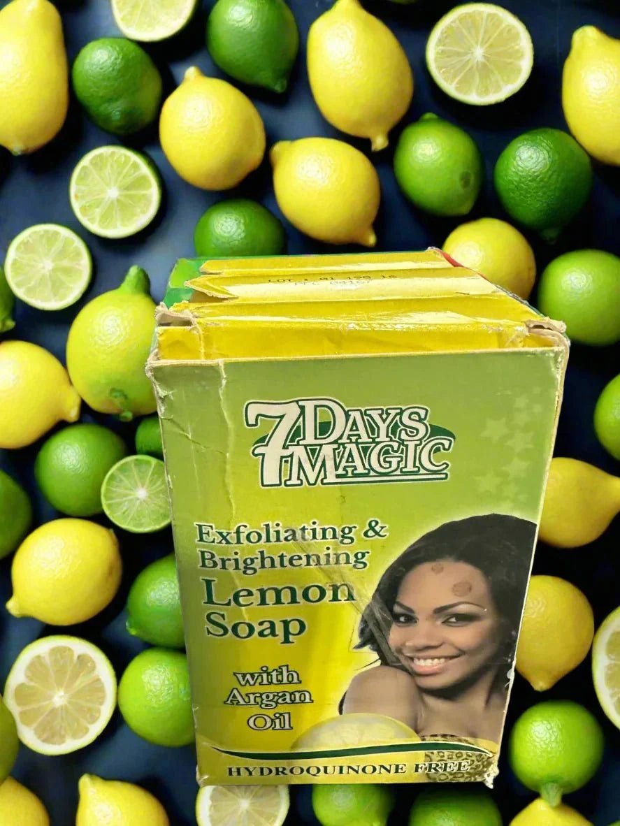 7 Days Magic Lemon Soap 200g - ASBEAUTYBAZAAR
