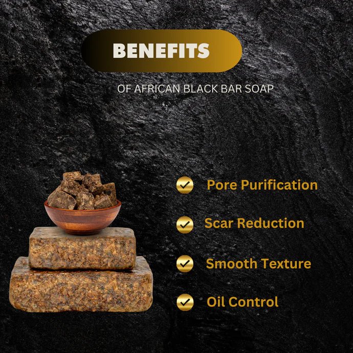 African Black Bar Soap 1lb - ASBEAUTYBAZAAR