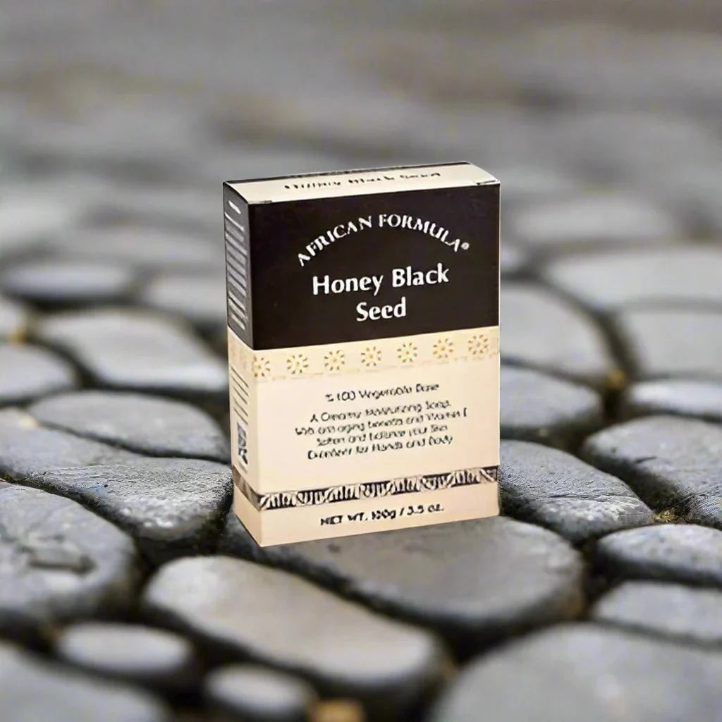 African Formula Honey Black Seed Soap 3.5 oz - ASBEAUTYBAZAAR