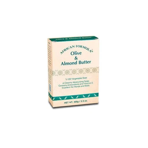 African Formula Olive & Almond Butter Soap 3.5 oz / 100g - ASBEAUTYBAZAAR
