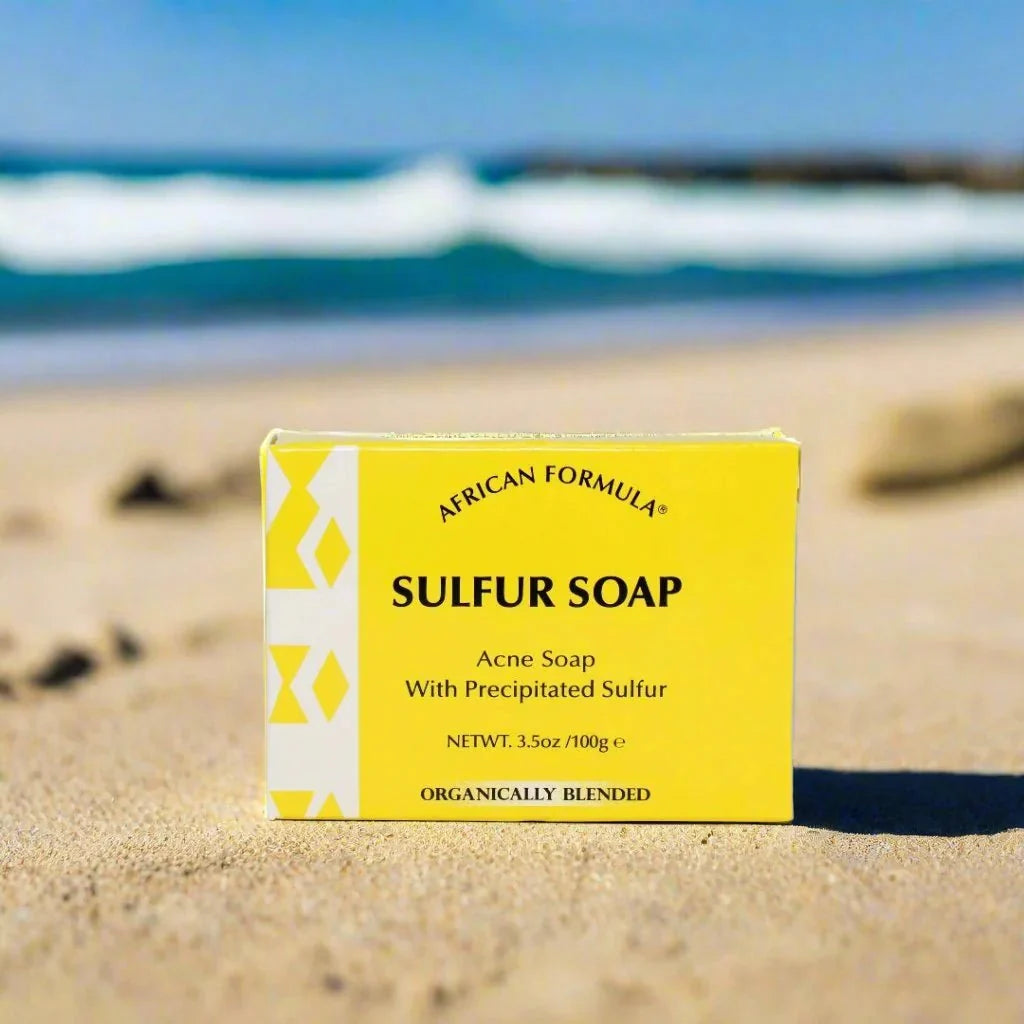 African Formula Sulfur Soap Bar 3.5oz - ASBEAUTYBAZAAR