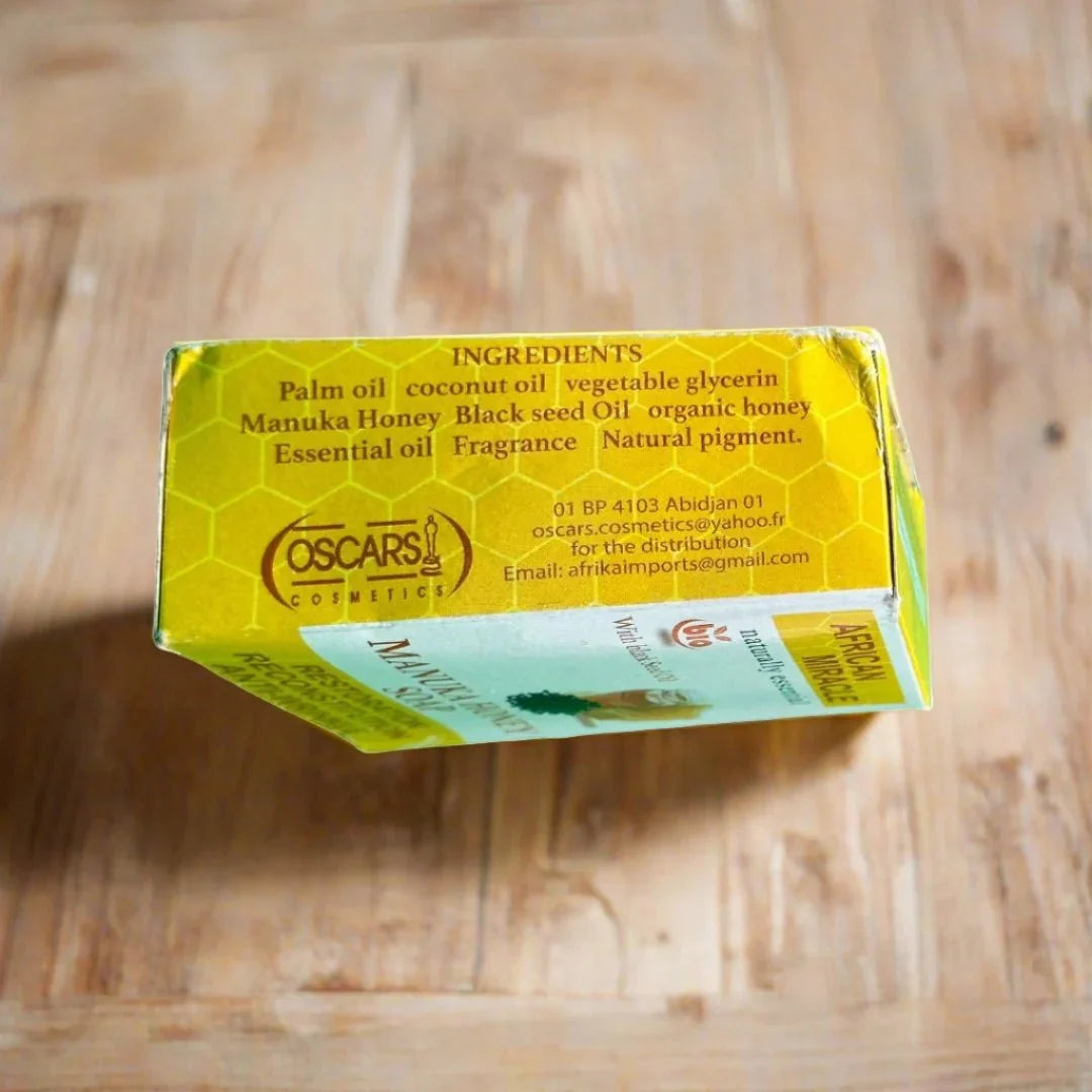 African Miracle Natural Blackseed Honey Soap 200g - ASBEAUTYBAZAAR