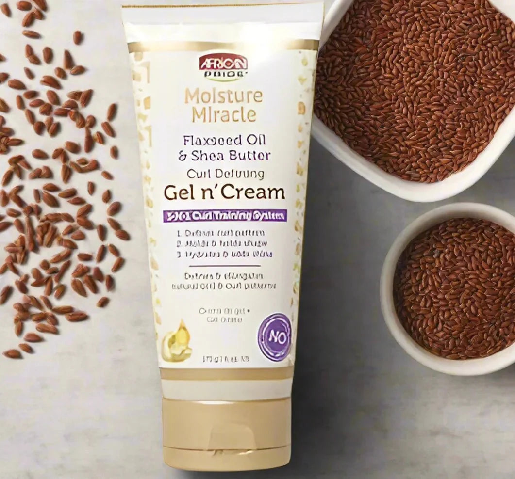 African Pride Moisture Miracle Gel N' Cream 6 oz - ASBEAUTYBAZAAR