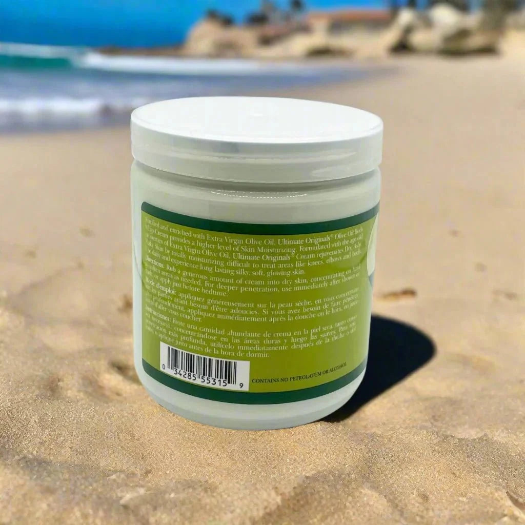 Africa's Best Ultimate Originals Extra-Virgin Olive Oil Body Whip Cream 15oz - ASBEAUTYBAZAAR