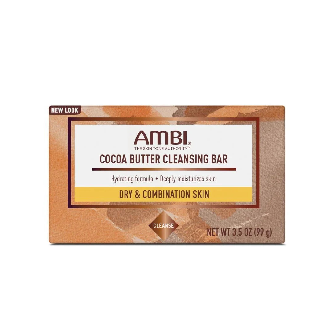 Ambi Cocoa Butter Cleansing Bar for Dry & Combination Skin - ASBEAUTYBAZAAR