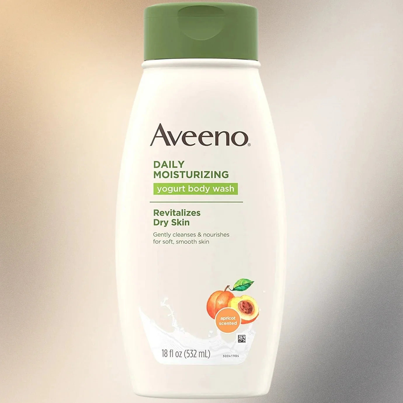 Aveeno Daily Moisturizing Body Wash Yogurt Apricot 18oz - ASBEAUTYBAZAAR