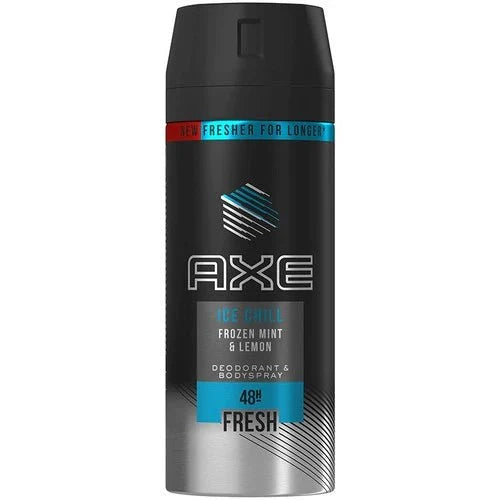 Axe Ice Chill Frozen Mint & Lemon Deodorant Spray 150ml - ASBEAUTYBAZAAR