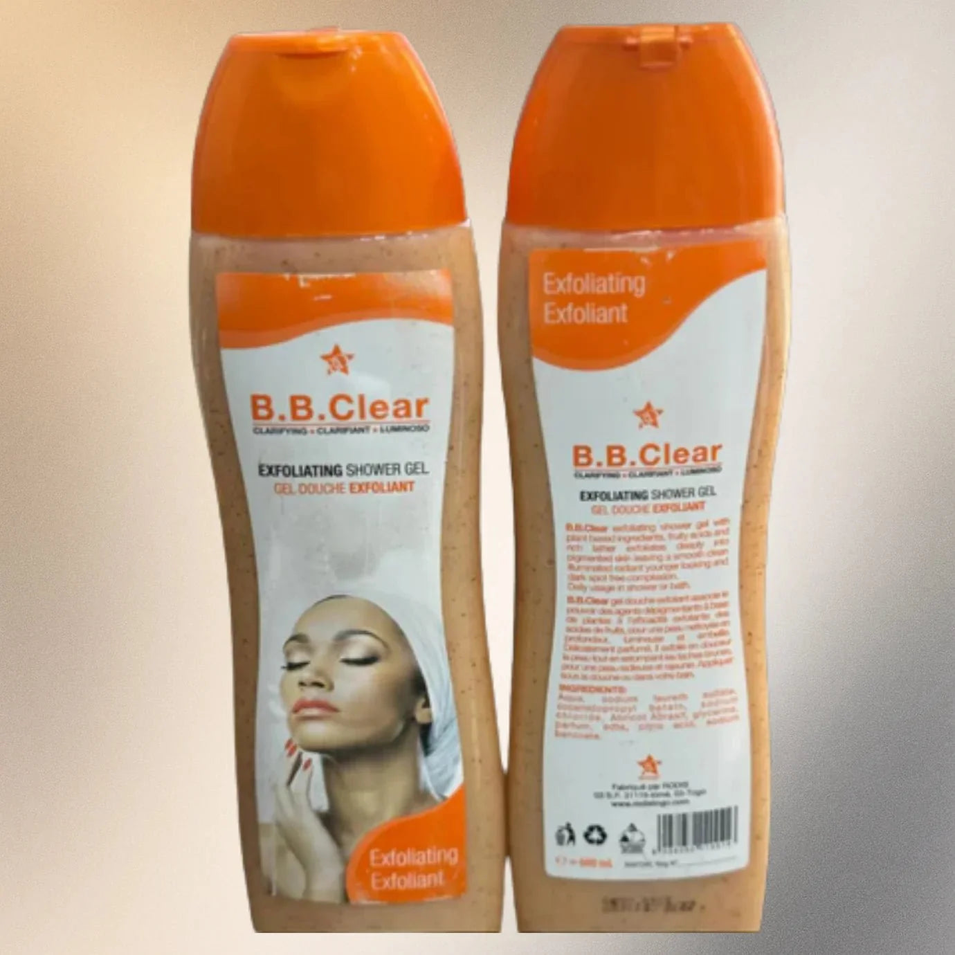B.B. Clear Shower Gel 600ml - ASBEAUTYBAZAAR