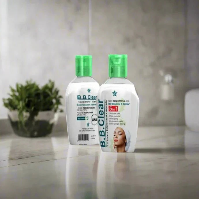 B.B. Clear Skin Respectful Oil with Vitamin C & Fruit Extracts 60ml - ASBEAUTYBAZAAR