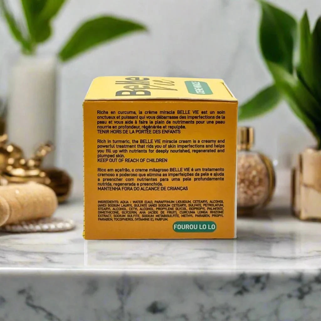 BelleVie Curcuma Extract Nourishing Cream 100g - ASBEAUTYBAZAAR