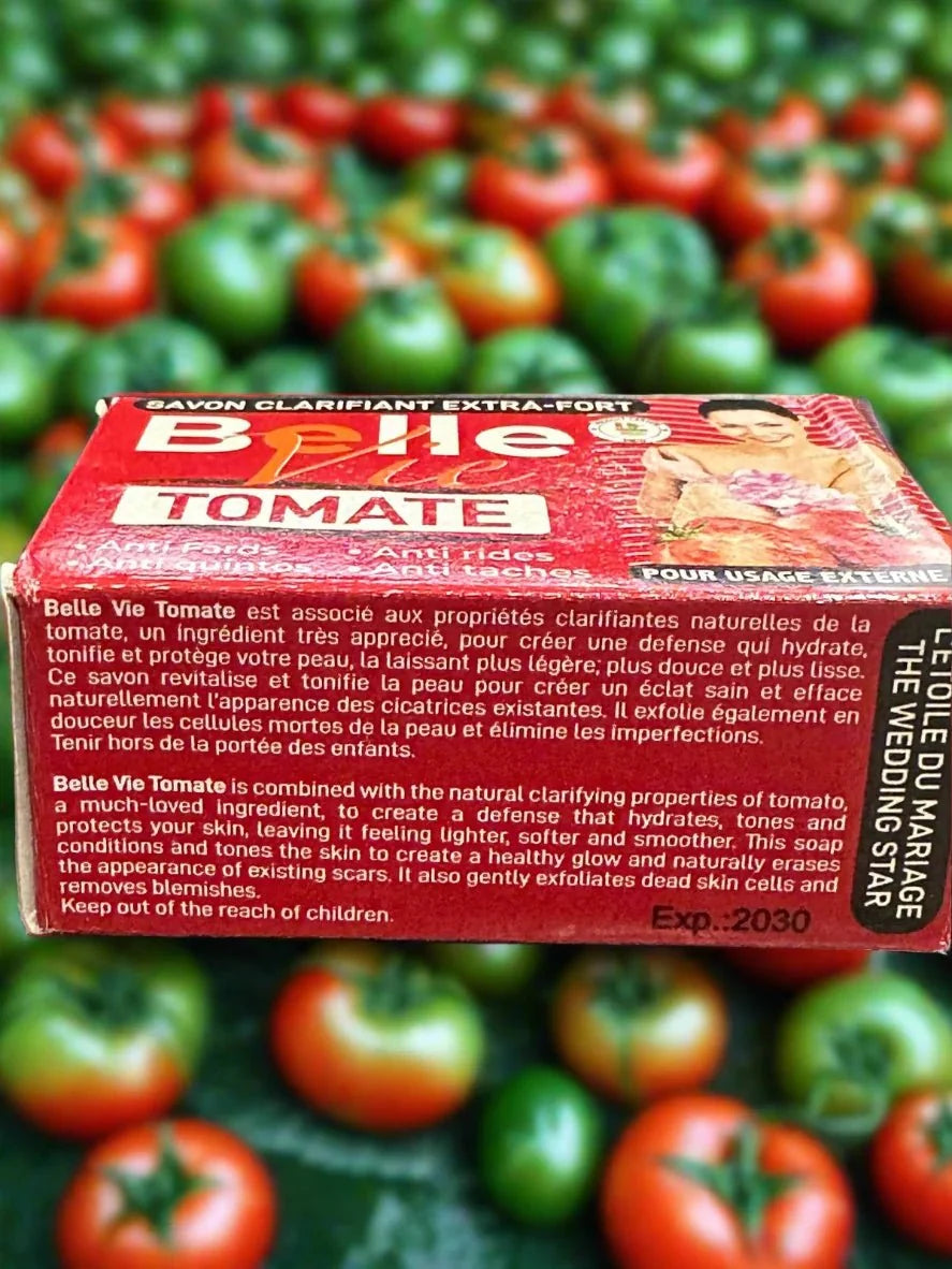 Bellevie Tomato Extract Beauty Soap 225g - ASBEAUTYBAZAAR