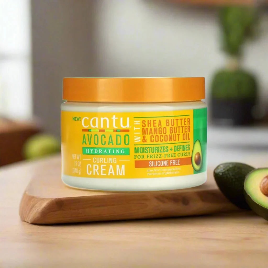 Cantu Avocado Curling Cream 12oz - ASBEAUTYBAZAAR