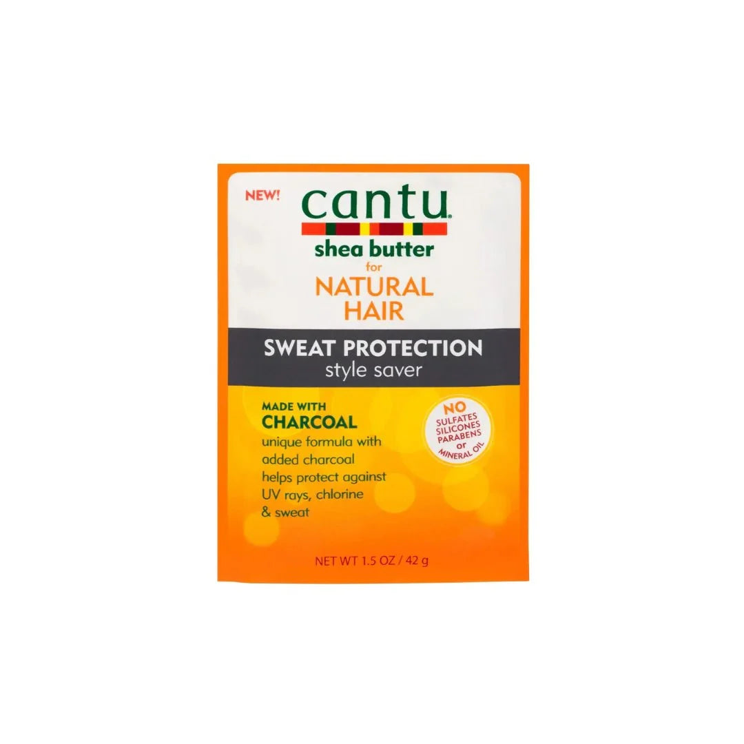 Cantu Shea Butter Charcoal Style Saver Packet 1.5oz - ASBEAUTYBAZAAR