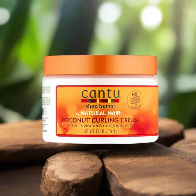 Cantu Shea Butter Coconut Curling Cream 12 oz - ASBEAUTYBAZAAR