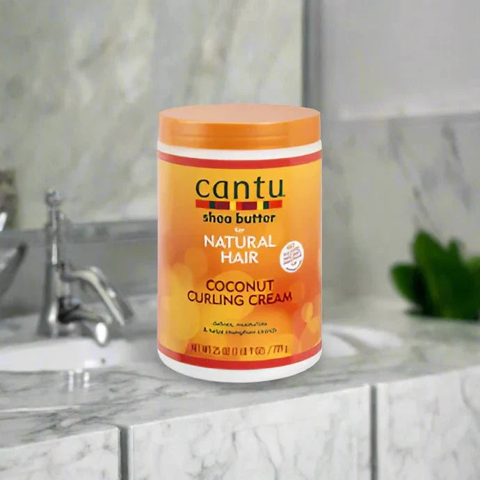 Cantu Shea Butter Coconut Curling Cream 25 oz - ASBEAUTYBAZAAR