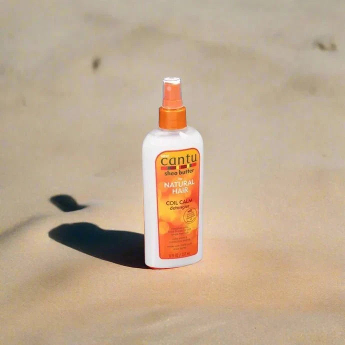 Cantu Shea Butter Coil Calm Detangler 8oz - ASBEAUTYBAZAAR
