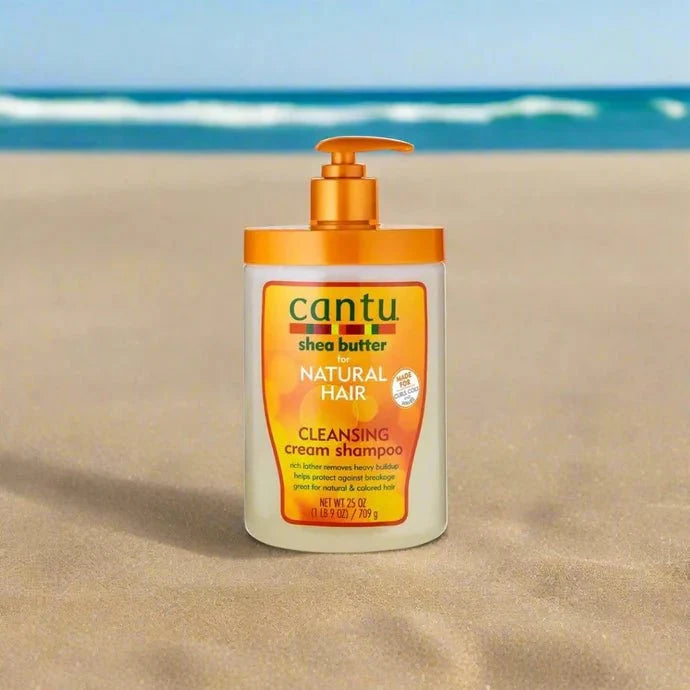 Cantu Shea Butter Natural Hair Cleansing Cream Shampoo 25 oz - ASBEAUTYBAZAAR