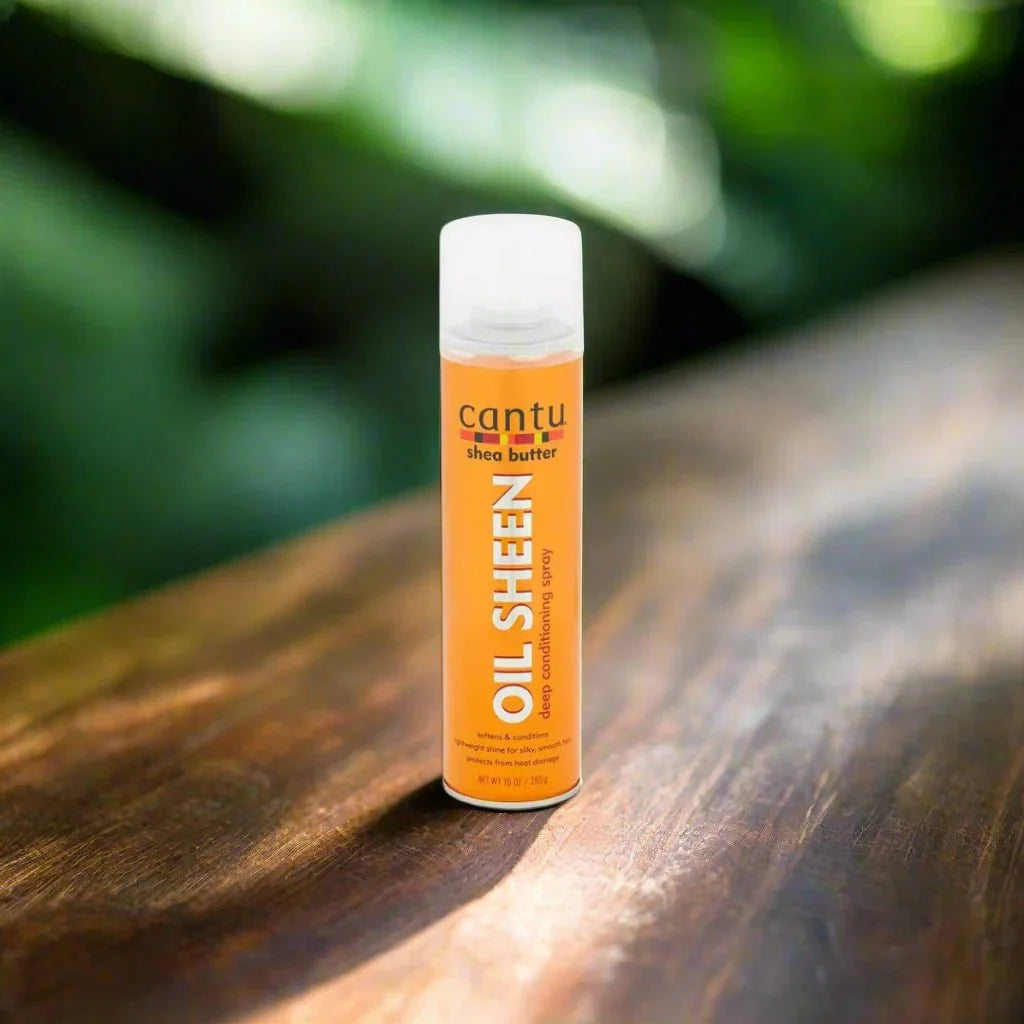 Cantu Shea Butter Oil Sheen Spray 10 oz - ASBEAUTYBAZAAR