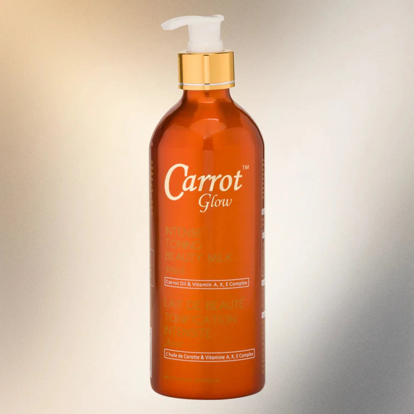 Carrot Glow Beauty Milk 16.8 oz - ASBEAUTYBAZAAR