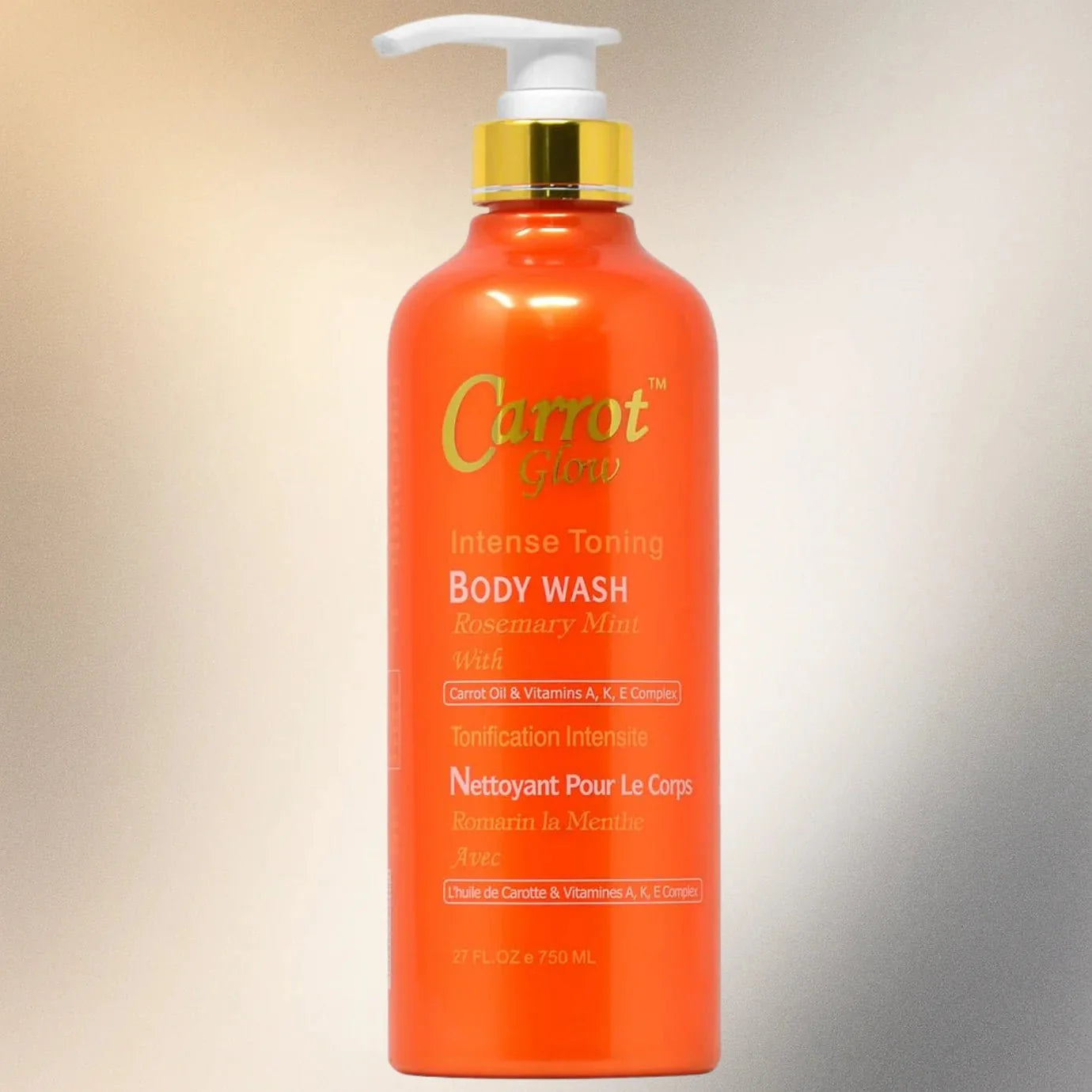 Carrot Glow Body Wash 27 oz - ASBEAUTYBAZAAR