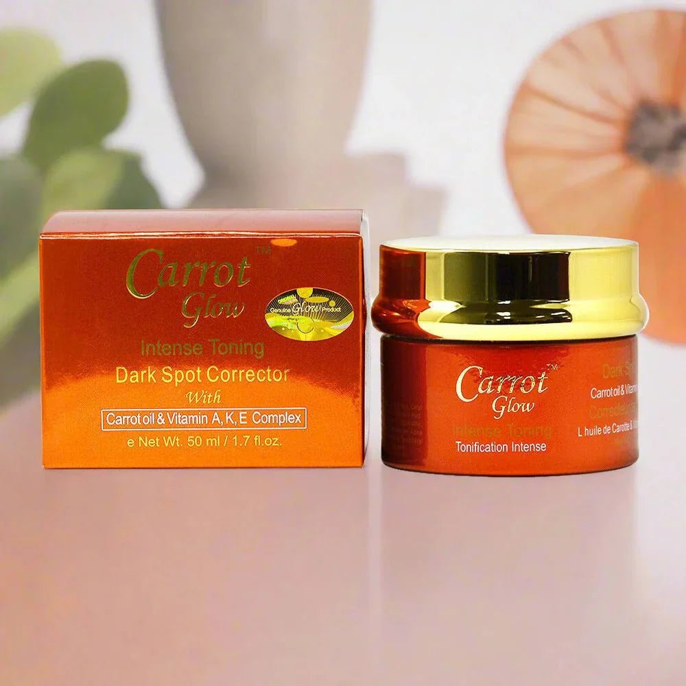 Carrot Glow Cream 1.7 oz - ASBEAUTYBAZAAR
