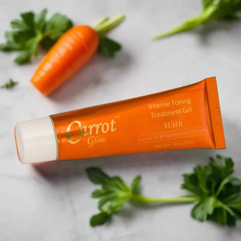 Carrot Glow Tube Gel 1 oz - ASBEAUTYBAZAAR
