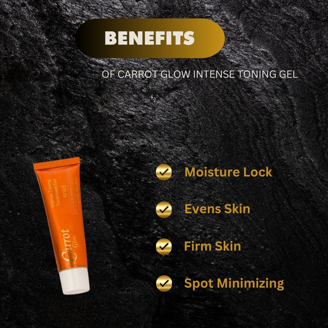Carrot Glow Tube Gel 1 oz - ASBEAUTYBAZAAR