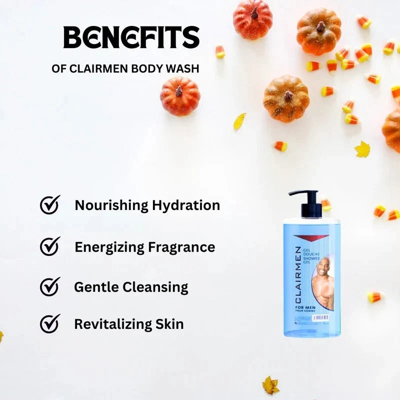 Clairmen Body Wash 1L - ASBEAUTYBAZAAR