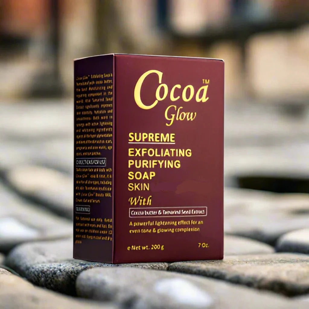 Cocoa Glow Supreme Soap 7 oz - ASBEAUTYBAZAAR
