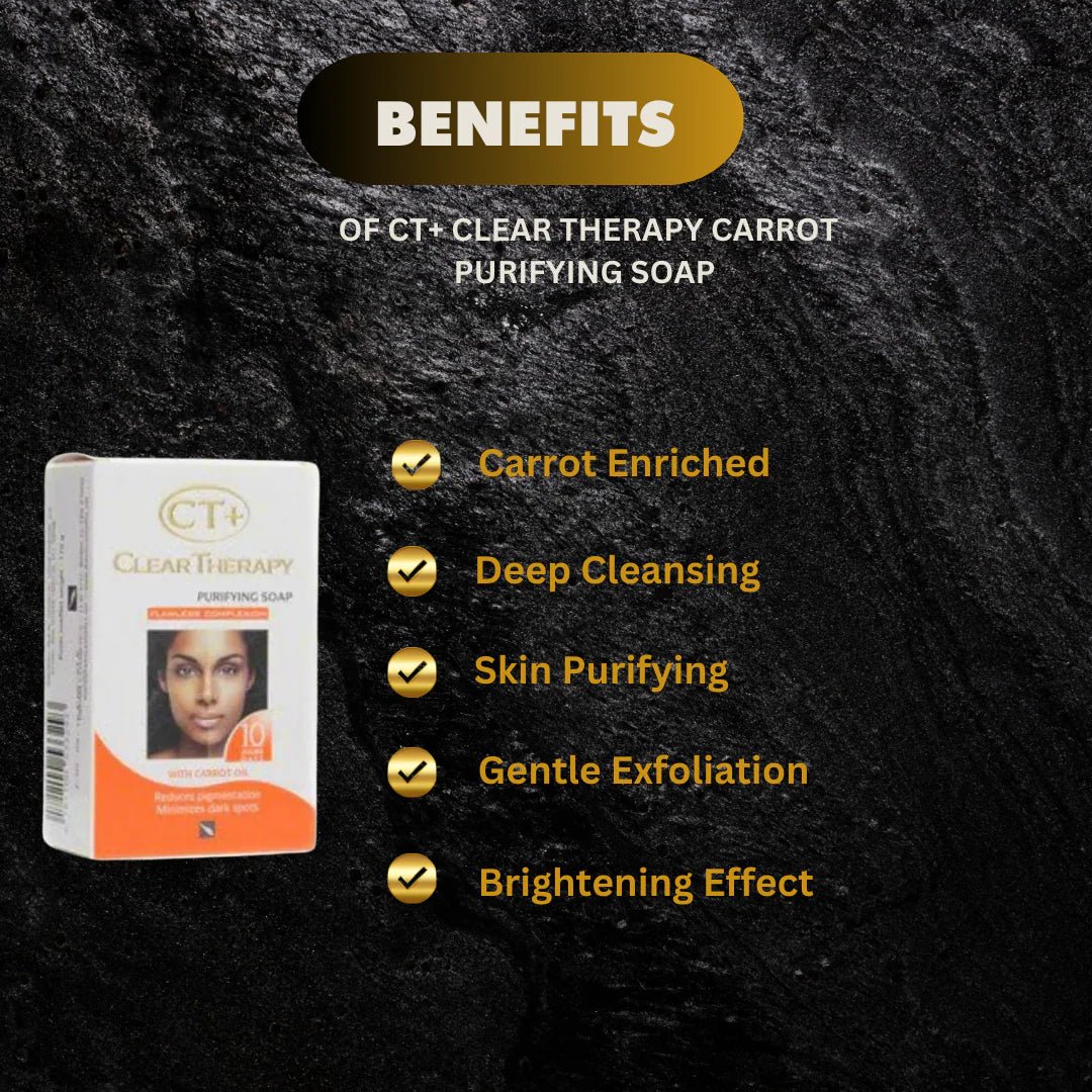 CT+ Carrot Purifying Soap 5.8 oz - ASBEAUTYBAZAAR