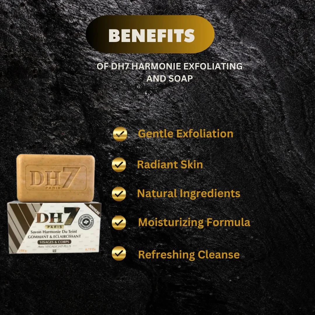DH7 Harmonie Soap with Volcanic Sand 8.75oz / 250g - ASBEAUTYBAZAAR