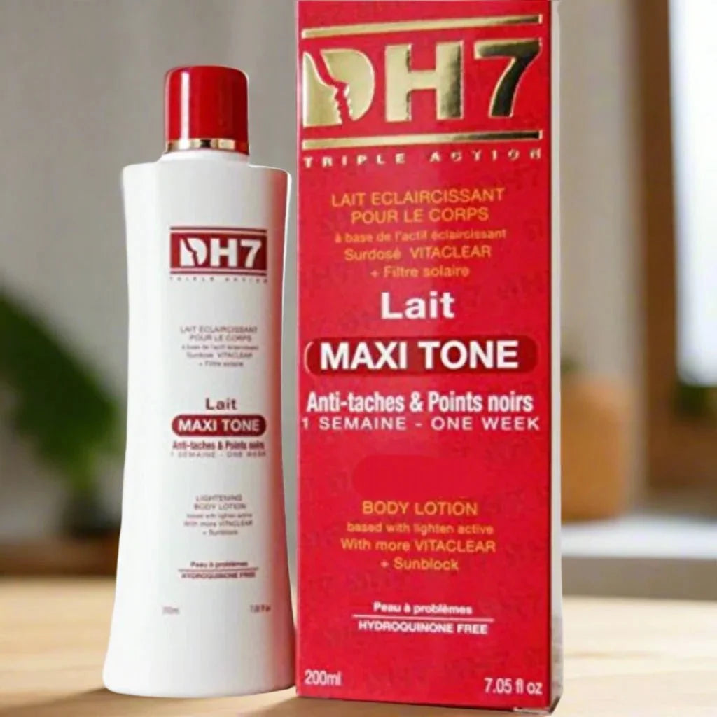 DH7 Maxi Tone Body Milk Lotion 200 ml - ASBEAUTYBAZAAR