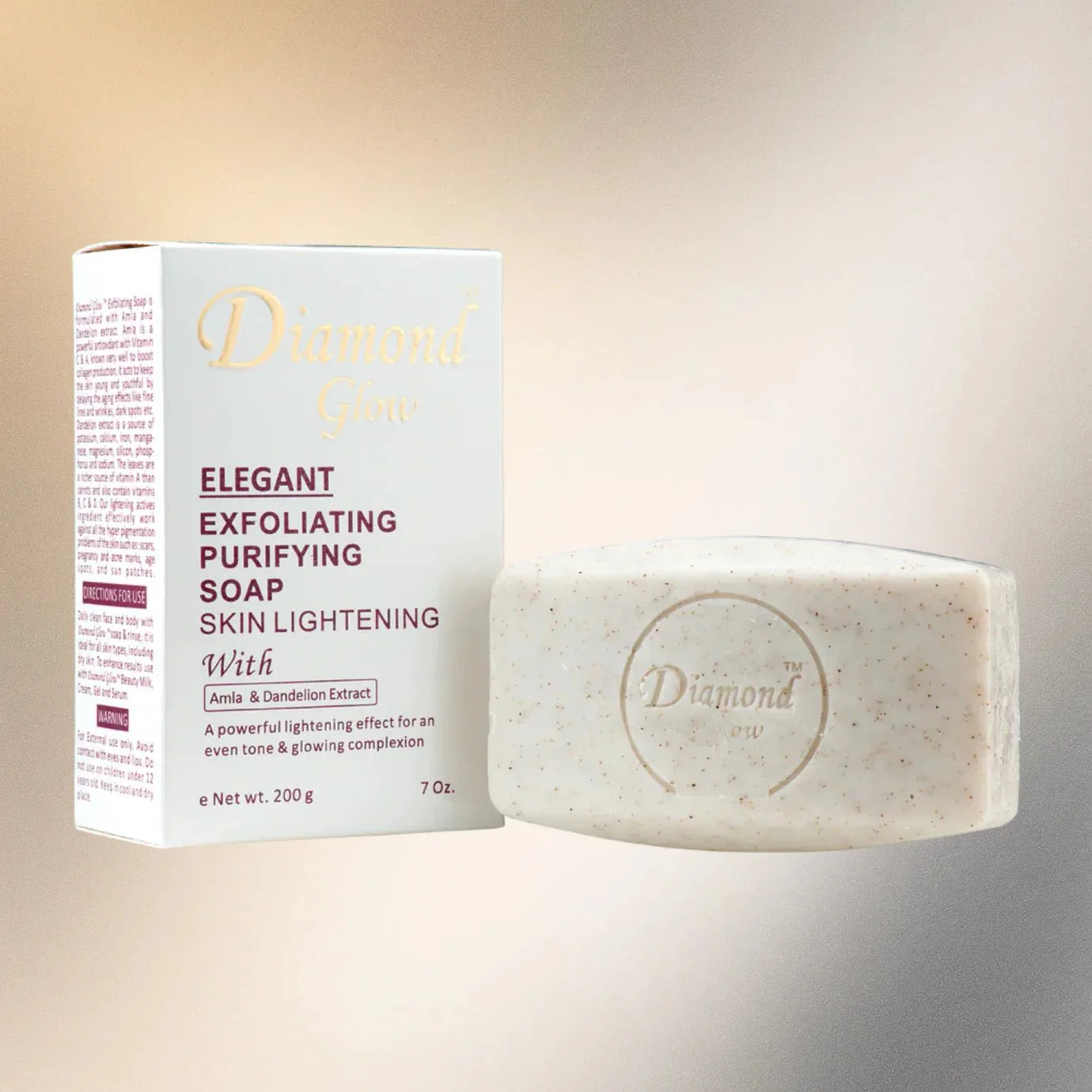 Diamond Glow Elegant Purifying Soap 7 oz - ASBEAUTYBAZAAR