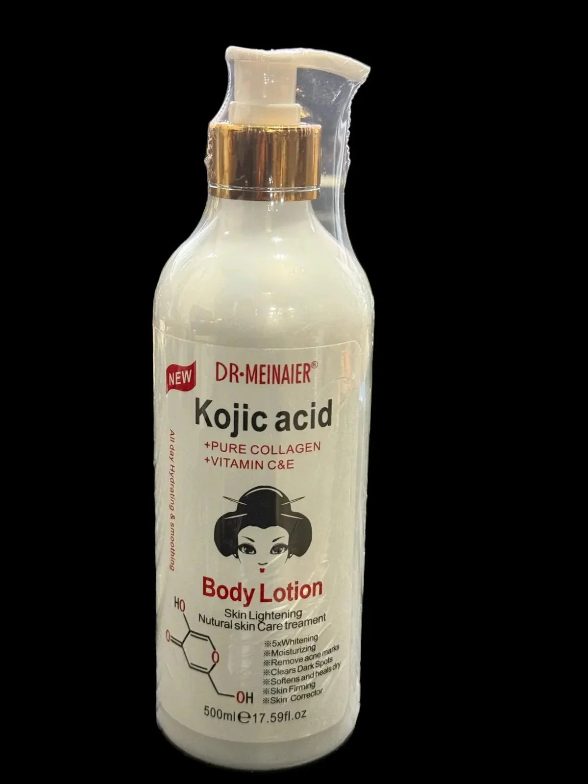 DR. MEINAIER Kojic Acid Body Lotion 500 ml - ASBEAUTYBAZAAR