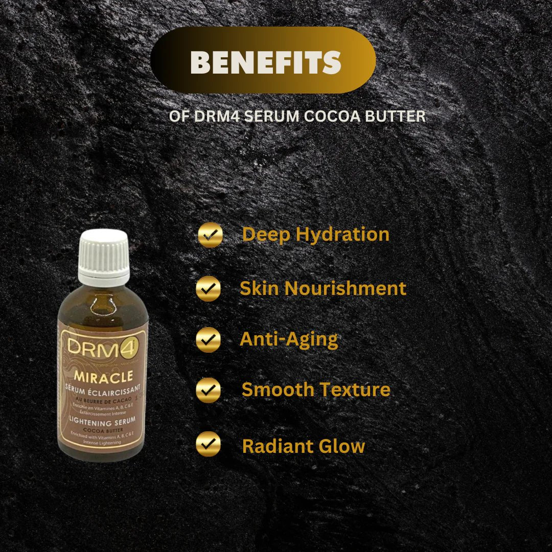 DRM4 Cocoa Butter Nourishing Serum 50ml / 1.69oz - ASBEAUTYBAZAAR