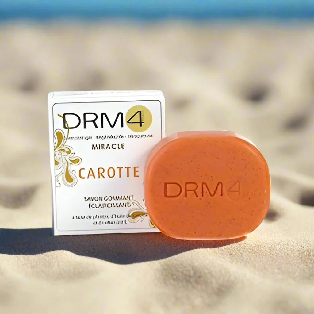 DRM4 Miracle Carrot Soap with Carrot Oil & Vitamin E 200g / 7oz - ASBEAUTYBAZAAR