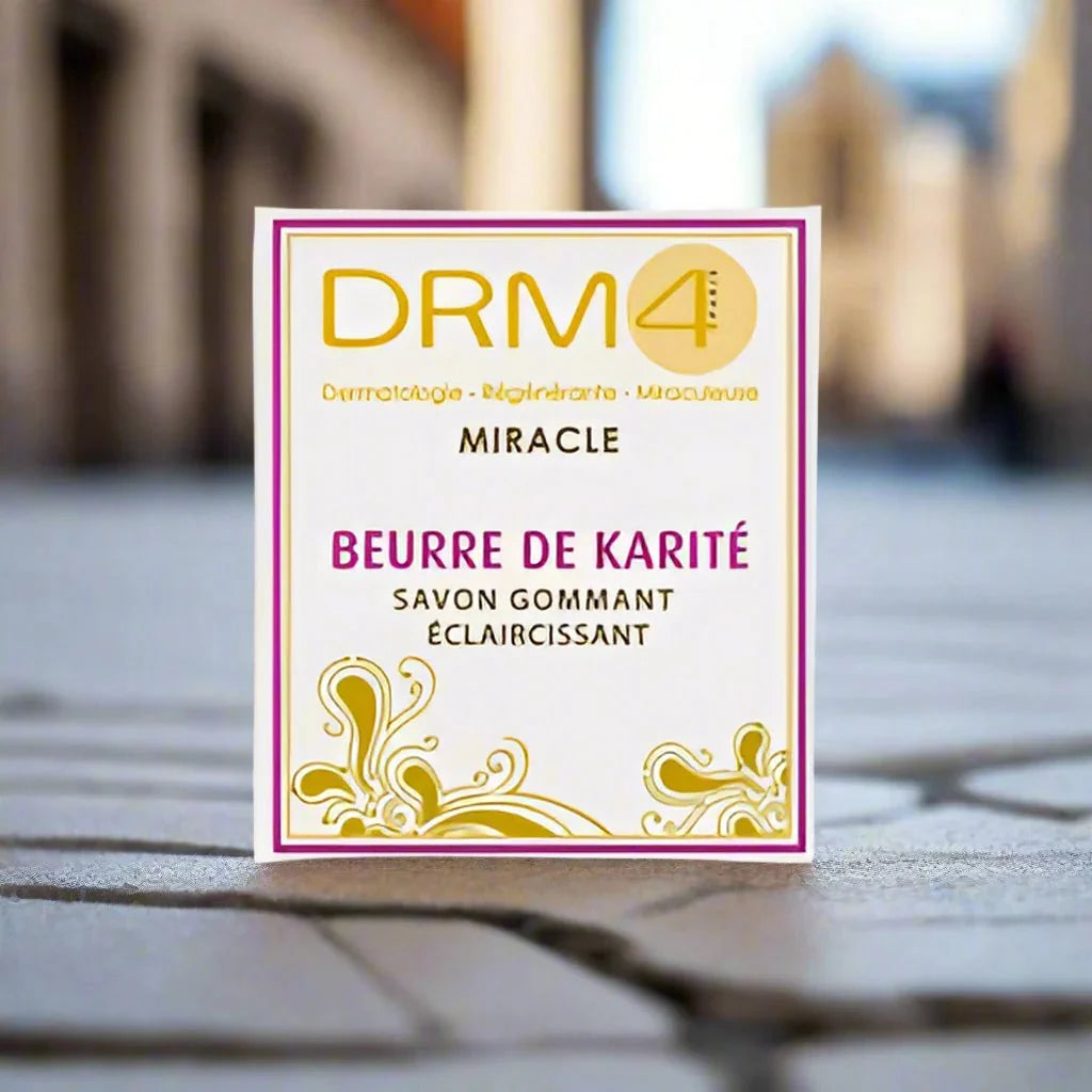 DRM4 Miracle Shea Butter Cleansing Soap 7oz - ASBEAUTYBAZAAR