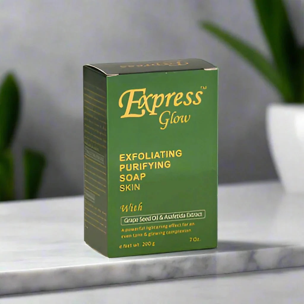 Express Glow Cleansing Soap Bar 7 oz - ASBEAUTYBAZAAR