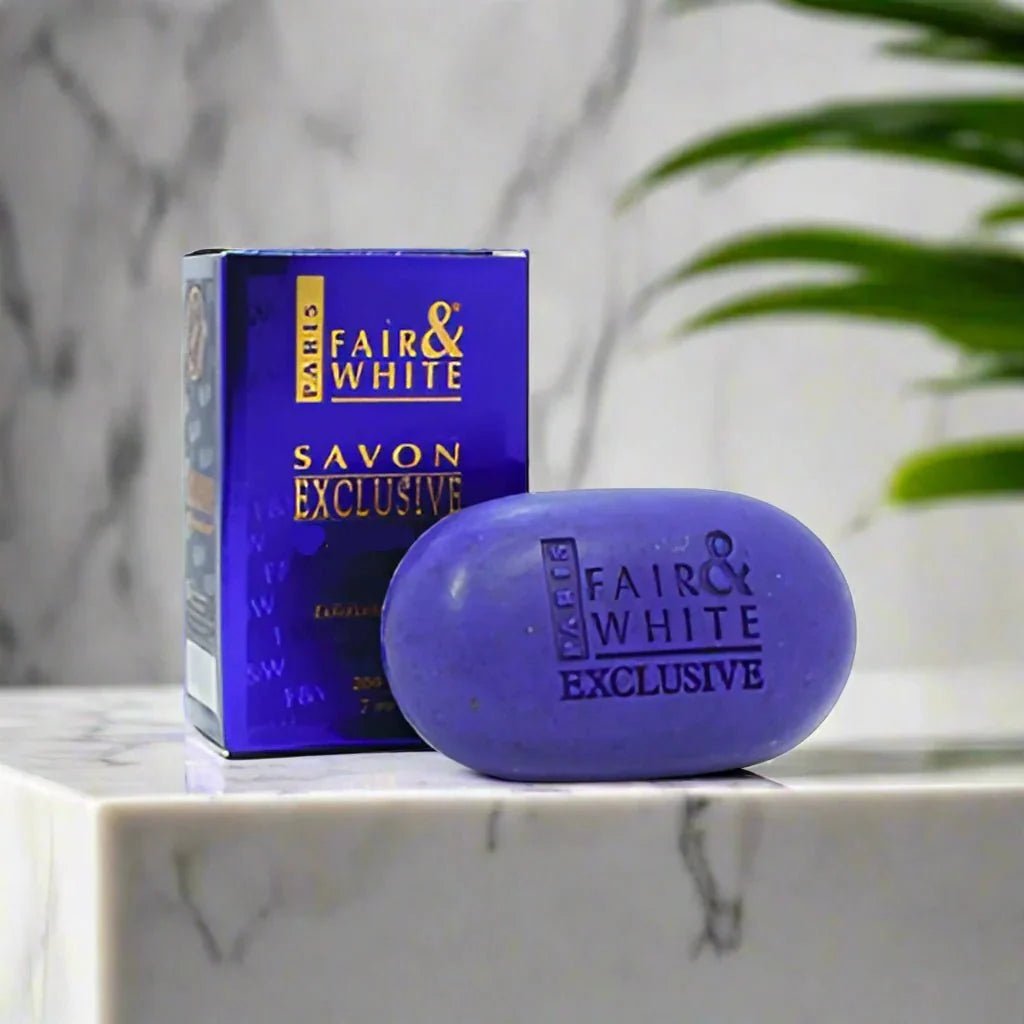 Fair & White Exclusive Soap with Apricot Seed Powder 7 oz - ASBEAUTYBAZAAR