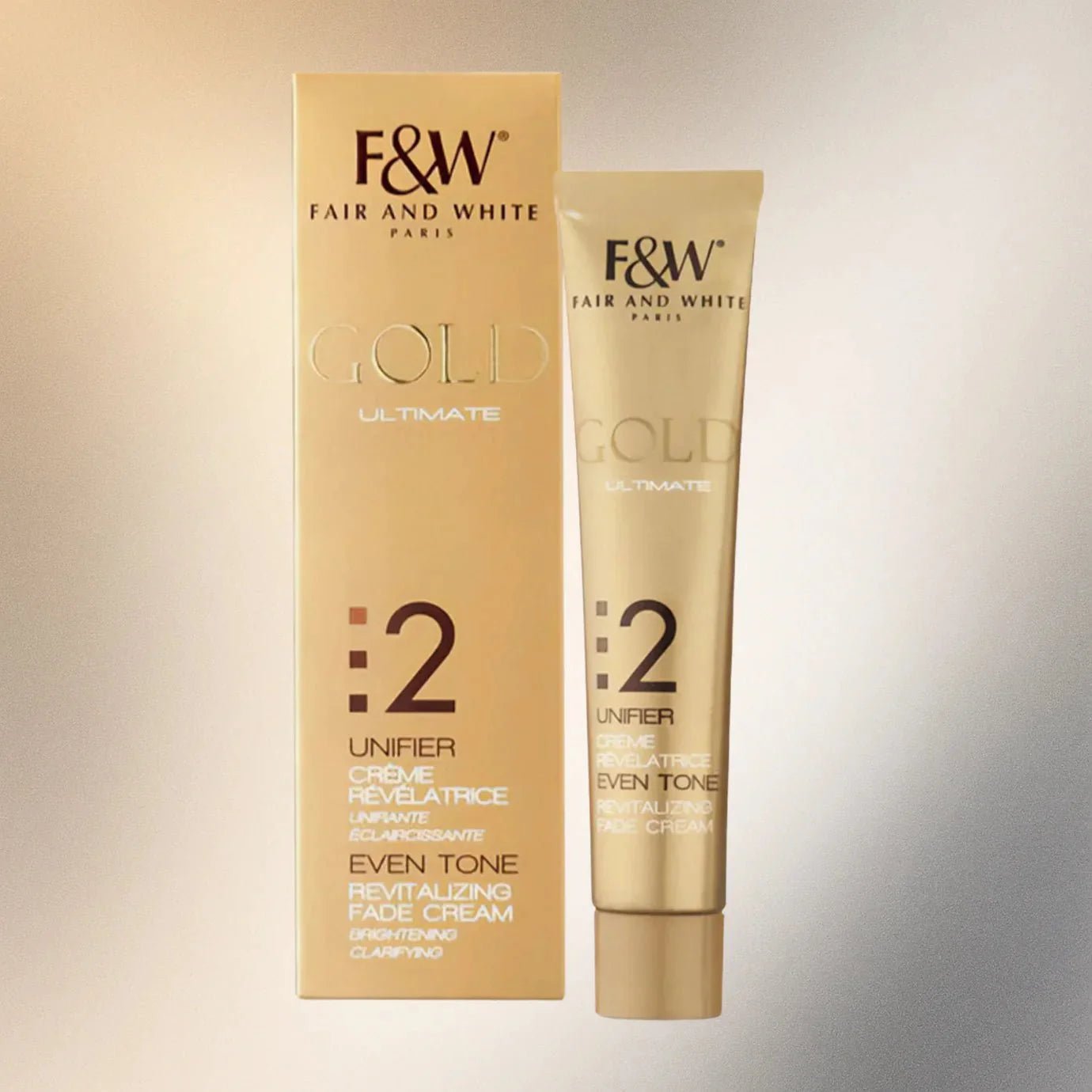 Fair & White Gold #2 Revitalizing Face Cream with Vitamin C 1.7 oz - ASBEAUTYBAZAAR