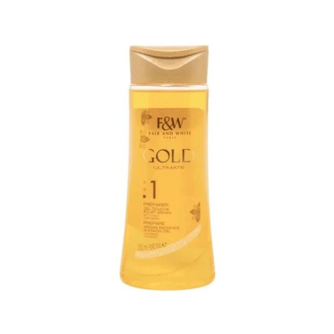 Fair & White Gold Argan Oil Body Wash 250ml – Gentle Daily - ASBEAUTYBAZAAR