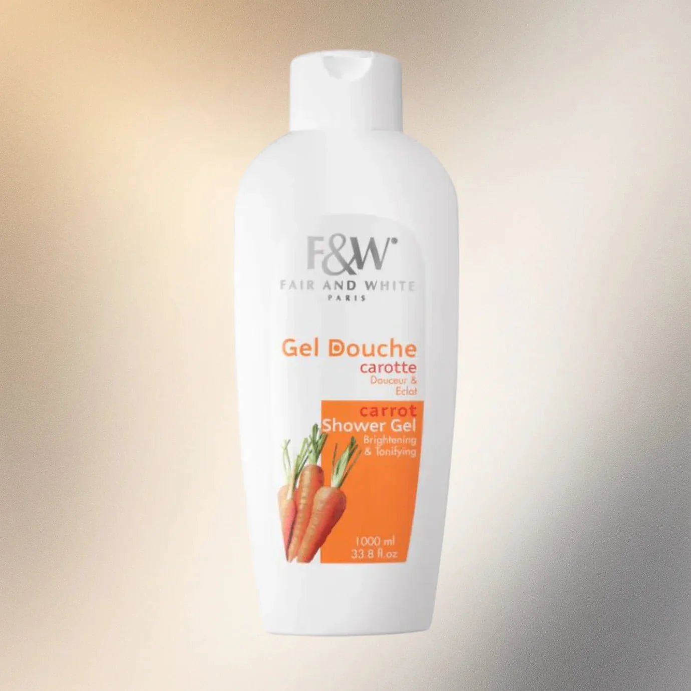 Fair & White Original Carrot Body Wash 33.8 oz – Gentle Daily - ASBEAUTYBAZAAR
