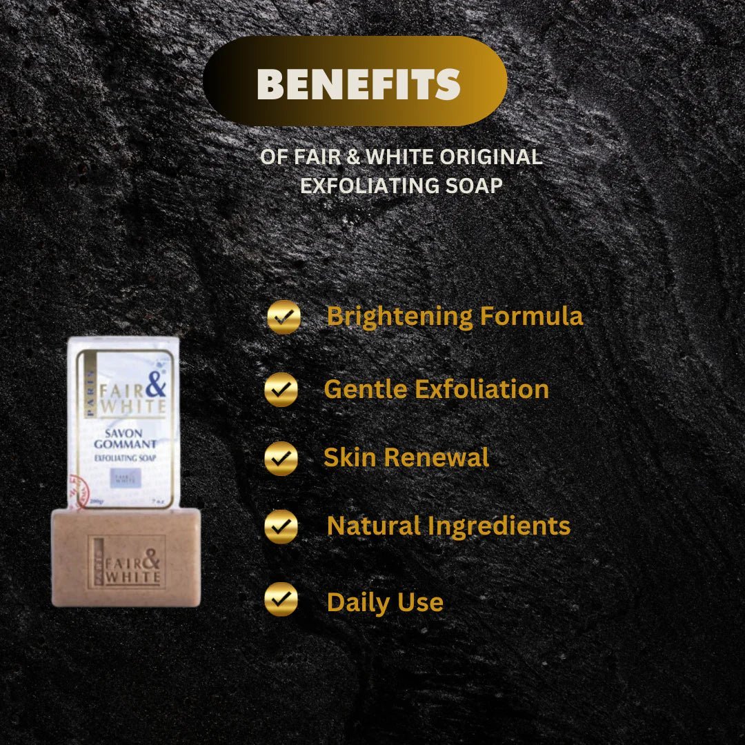 Fair & White Original Cleansing Bar 7 oz - ASBEAUTYBAZAAR