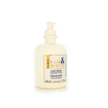 Fair & White Original Cream-Milk Body Lotion with Pump 500ml - ASBEAUTYBAZAAR