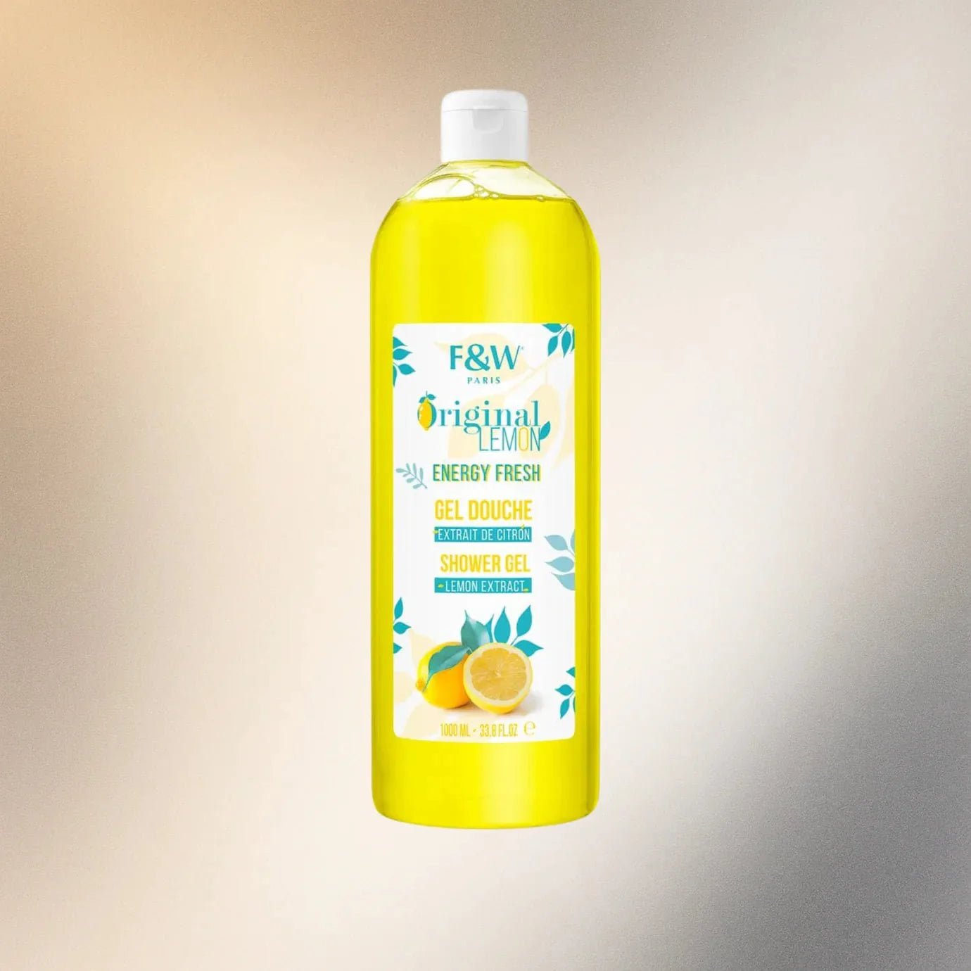 Fair & White Original Lemon Refreshing Shower Gel 1000ml - ASBEAUTYBAZAAR